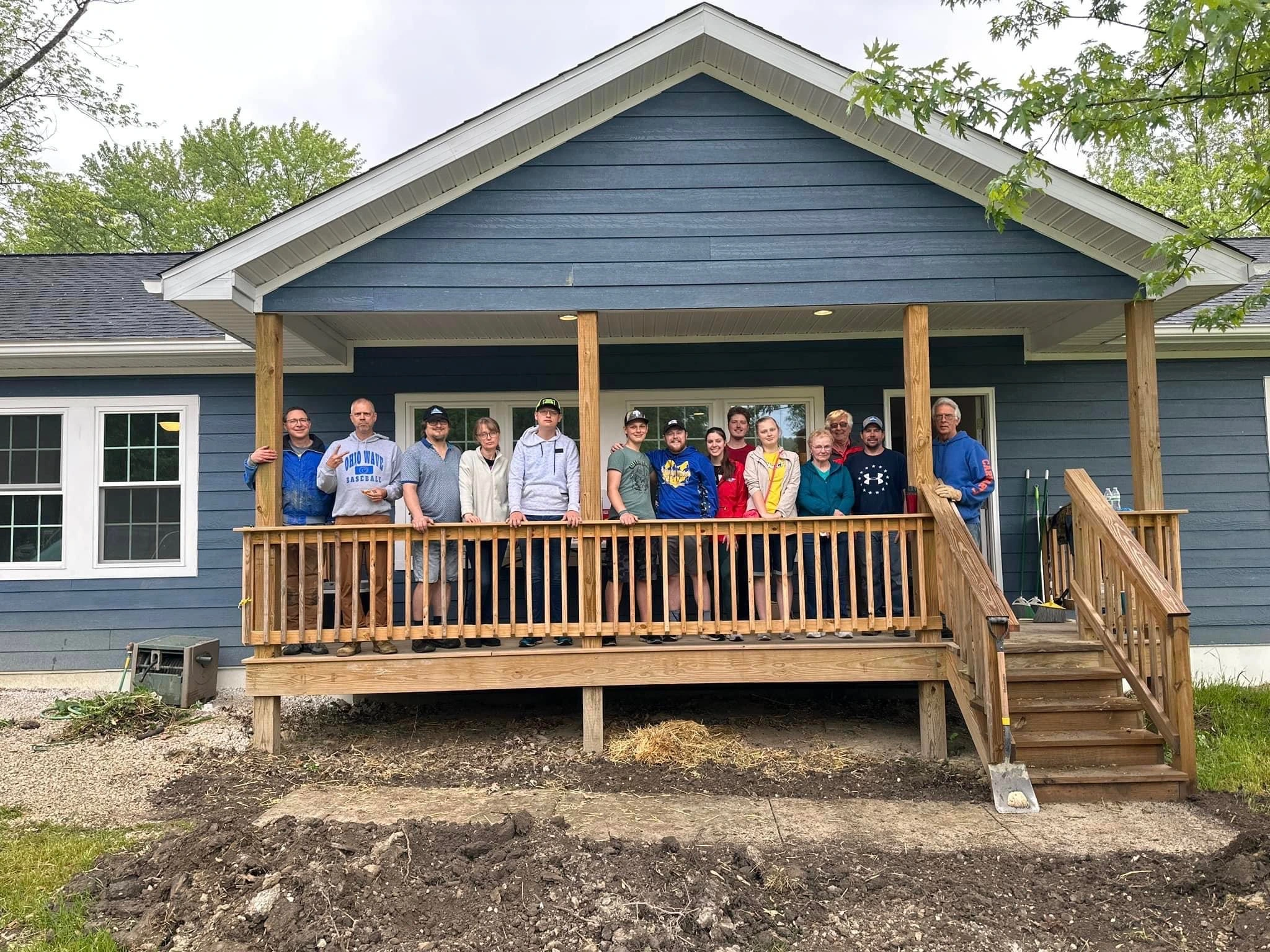 Habitat the Humanity has received help renovating a house by University Church, formerly Kent Presbyterian Church.